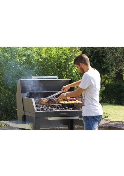 Kömürlü Kapaklı Barbekü