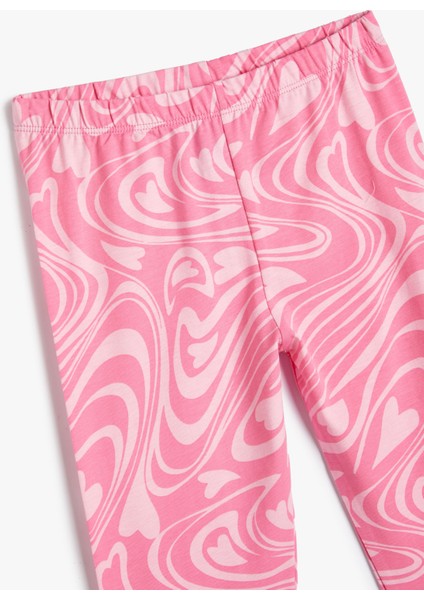 Kalpli Tayt Beli Lastikli Pamuklu modelleri