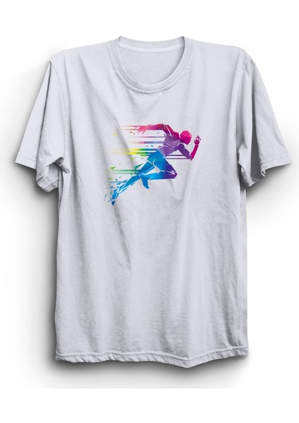 Atletizm, Atlet, Spor, Athletics, Athlete, Atletika, Koşu, Running Tişört