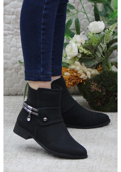 4276 Taş Detaylı Sıcak Astar Kaymaz Taban Kadın Bot modelleri