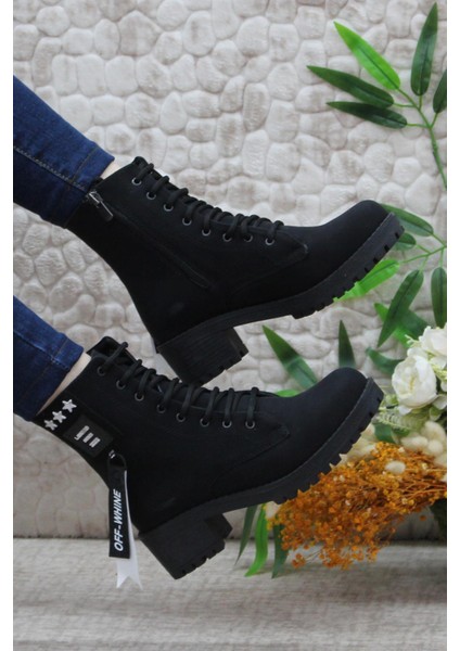 4260 Rahat Sıcak Astar Kaymaz Taban Kadın Bot