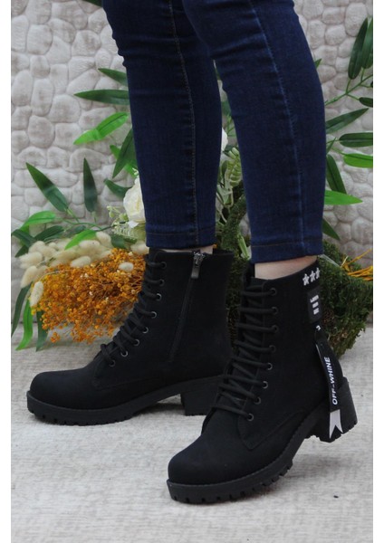 4260 Rahat Sıcak Astar Kaymaz Taban Kadın Bot indirimleri