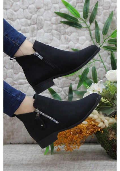 4273 Fashion Sıcak Astar Kaymaz Taban Kadın Bot