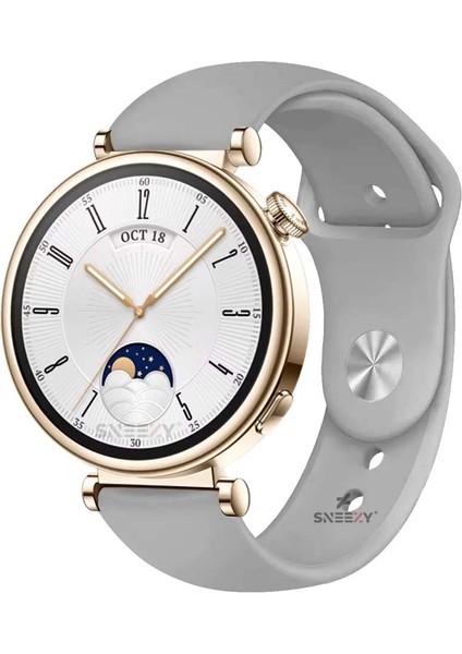 Huawei Watch Gt 4 41MM Ile Uyumlu 18MM Purelux Soft Silikon Kordon