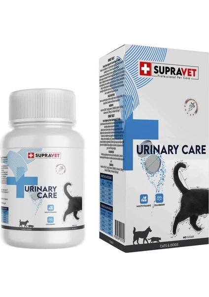 Supravet Urinary Care Kedi ve Köpek Multivitamini Tablet 75 Adet