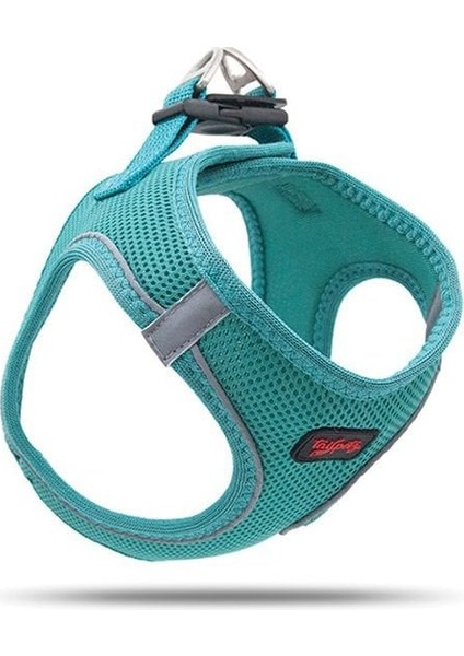 Tailpetz Air Mesh Harness Köpek Göğüs Tasması Xxxsmall Emerald 20-24X24-28 cm