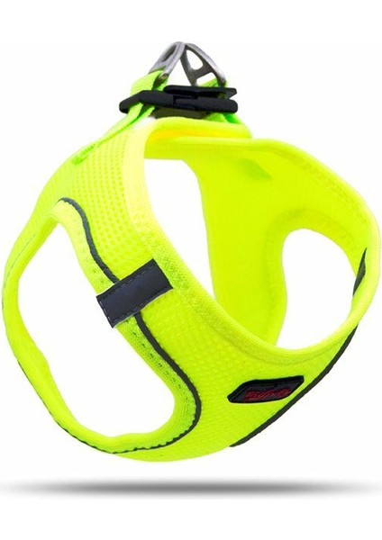 Air Mesh Harness Köpek Göğüs Tasması Large Lime 34-42X48X54 cm