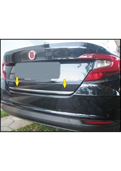Fiat Egea Krom Bagaj Alt Çıtası 2015 Üzeri P. Çelik (Sedan)