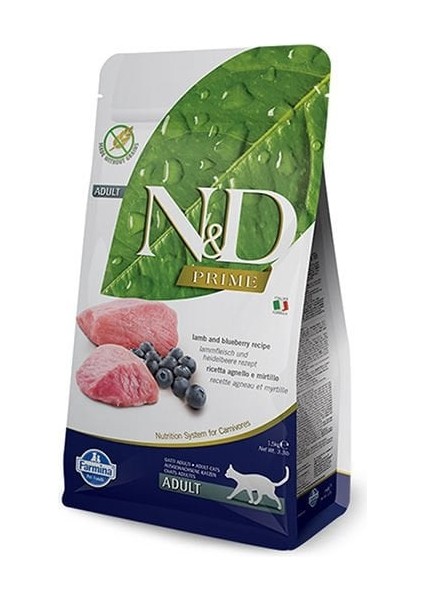 N&d Prime Kuzu Etli Yetişkin Kedi Maması 1.5 kg modelleri