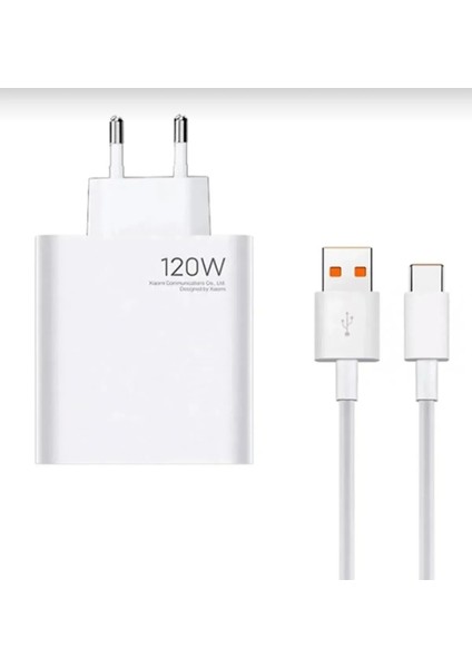 Xiaomi 120 W(Watt) Hızlı-Turbo Şarj Cihazı Uyumlu