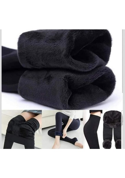 Kadın Peluş Tayt Içlik Siyah Tayt Içi Peluş Termal Tayt Içi Polar Peluş Tayt Peluş Yüksek Bel Fit Termal Tayt modelleri
