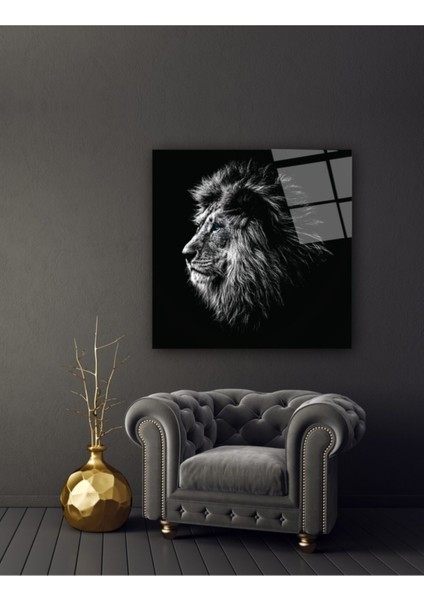 Aslan Cam Tablo