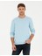 Pierre Cardin Erkek Açık Mavi Regular Fit Sweatshirt 50279557-VR095 1