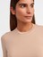 30349 Bisiklet Yaka Uzun Kollu Top-Bej 4