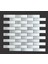Mutfak Tezgah Arası Kristal Cam Mozaik. Cam ölçüsü: 23x98 mm. File ölçüsü: 30x30 cm. ( 1 Koli = 11 File Karo = 1 m2 Fiyatıdır ) 1
