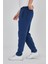 Basic Unisex Indigo Eşofman Altı 2