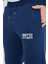 Basic Unisex Indigo Eşofman Altı 4