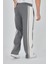 Groovy Lines Unisex Antrasit Melanj Eşofman Altı 3