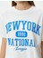 Y24 4SAL10045IK 010 Ekru Genç Kız Pamuk Jersey Kısa Kollu T-Shirt 3