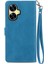 Oppo Realme C55 Fermuarlı Kese Manyetik Kart Tutacağı Bilek Kayışlı Cüzdan Kesesi Oppo Realme C55 (Yurt Dışından) 4