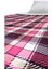 Pembe Ekose Desenli Çift Taraflı 7kg 150X200 Ağır Yorgan/battaniye 1
