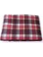 Pembe Ekose Desenli Çift Taraflı 7kg 150X200 Ağır Yorgan/battaniye 3