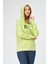 Kadın Kapüşonlu Süzüne Baskılı Sweatshirt 2