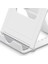 Tablet Standı Masaüstü Desteği Taşınabilir Çift Katlanır Stand iPhone iPad Samsung Huawei Tablet Standı Için Uygun Beyaz (Yurt Dışından) 4
