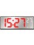 Sesle Kontrol Ayna Çalar Saat Dijital Gece Modu 12/24H, Kırmızı (Yurt Dışından) 3