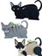 Cat-Ekici Bitki Saksısı, Iç Mekan/dış Mekan Bitkisi Için Ekiciler, Kara Kedi (Yurt Dışından) 3