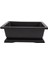 Büyük Saksı Dikdörtgen Bonsai Fidanlık Ekici 29X21X10.5CM (Yurt Dışından) 1