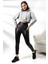 Şardonlu Kapüşonlu Sweatshirt 21391 Grimelanj 1