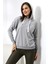 Şardonlu Kapüşonlu Sweatshirt 19491 Grimelanj 3