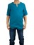 Kısa Kol Şile Bezi Bisiklet Yaka Erkek Çocuk T-Shirt Petrol 3
