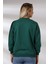 Oversize Sweatshirt 20814 Koyu Yeşil 4