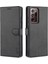 Deri Cüzdan Folio Flip Kart Yuvaları Samsung Galaxy NOTE20 ULTRA/NOTE20 Ultra 5g-Black Için Tam Vücut Koruma Telefon Kabuğu (Yurt Dışından) 1