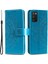 Samsung Galaxy A03S (166.5 x 75.98 x 9.14MM) Için Basılı Mandala Çiçek Cüzdan Deri Standı Çantası (Yurt Dışından) 1