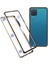 Samsung Galaxy A12-ALTIN Için Çift Taraflı Temperli Cam Telefon Kasası ile Manyetik Kilit Montaj Metal Çerçeve (Yurt Dışından) 2
