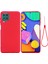 Samsung Galaxy F62/M62-KIRMIZI Için Kullanışlı Kayışlı Sıvı Silikon Yumuşak Kapak Kasası (Yurt Dışından) 2