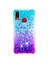 Samsung Galaxy A10S-SKY Mavi/mor Için Gradyan Glitter Quicksand ve Tpu Telefon Kabuğu (Yurt Dışından) 1