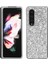 Glitter Pulins Tpu Çerçevesi+Pc Arka Kapak Elektrokaplama Koruyucu Telefon Kılıfı Samsung Galaxy Z Fold3 5g-Silver (Yurt Dışından) 1