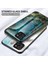 Mermer Desen Çizilmeye Dayanıklı Temperli Cam+Pc+Tpu Hibrit Koruyucu Telefon Kılıfı Samsung Galaxy A03 (164.2 x 75.9 x 9.1mm)-Beyaz Mermer (Yurt Dışından) 2