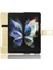 Samsung Galaxy Z Fold4 Için 5g Telefon Kılıfı Çılgın At Doku Pu Deri Kapak Kalem Yuvası/stand Manyetik Tokalı Telefon Kılıfı (Yurt Dışından) 2