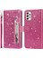Samsung Galaxy A53 Için 5g Glitter Sequins Pu Deri+Tpu Tam Koruma Stand Cüzdan Kılıfı Fermuar Cep ve El Strap-Rose (Yurt Dışından) 1