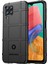 Samsung Galaxy M33 5g (Global Versiyon)/(Hindistan Sürümü) Sağlam Kare Izgara Telefon Çantası Anti-Damla Kalınlaşmış Tpu Koruyucu Kapak-Siyah (Yurt Dışından) 1