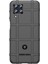 Samsung Galaxy M33 5g (Global Versiyon)/(Hindistan Sürümü) Sağlam Kare Izgara Telefon Çantası Anti-Damla Kalınlaşmış Tpu Koruyucu Kapak-Siyah (Yurt Dışından) 2