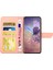 Samsung Galaxy Için M33 5g (Global Versiyon) Stand Cüzdan Telefon Kılıfı Baskı Kelebek Çiçekler Pu Deri+Tpu Kapak Kullanışlı Kayış-Pembe (Yurt Dışından) 2