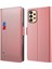 Samsung Galaxy A13 Için 4g Makyaj Pu Pu Deri Kılıf Kart Tutucu Slot Manyetik Kapatma Flip Cover-Rose Gold (Yurt Dışından) 1