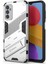 Samsung Galaxy M13 Için 4g Kickstand Koruyucu Telefon Kılıfı Bırak-Kötü Pc Sabit Pc Yumuşak Tpu Hibrid Kapak-Beyaz (Yurt Dışından) 1