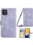 Samsung Galaxy A03 (166.5 x 75.98 x 9.14MM) Için Cep Telefonu Kapak Kabuğu, Cilt Dokunuşma Hissi Pu Deri Deseni Baskı Tasarım Elsiz Stand Cüzdan Telefon Kapağı Omuz Askılı Por ile (Yurt Dışından) 1